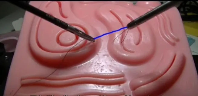 鏡下縫合打結(jié)——操作技巧